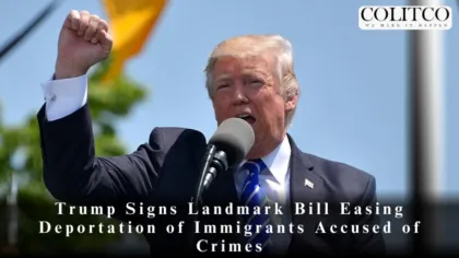 Trump Signs Landmark Bill Easing Deportation of Immigrants Accused of Crimes